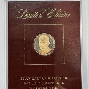 Franklin Mint Gold Limited Edition Coin